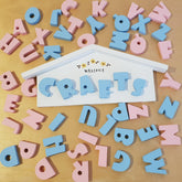 C&F Wooden Alphabet + Number Character - Kids Haven